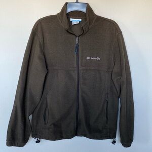 Columbia Brown Fleece Jacket